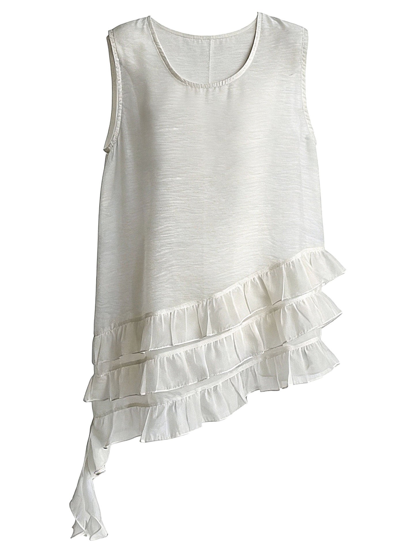 シアーフリルレイヤードワンピース