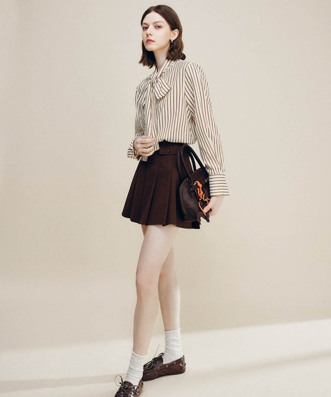 ストライプボウタイブラウス – weMALL